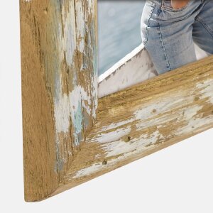 ZEP Houten fotolijst Martigny 15x20 cm Vintage Bruin Blauw