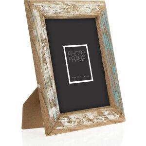 ZEP Houten fotolijst Martigny 15x20 cm Vintage Bruin Blauw