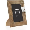 ZEP Houten fotolijst Lille Bruin 13x18 cm met hartdecoratie