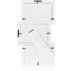 ZEP Houten fotolijst Kepler 3Q Wit 3 fotos 10x15 cm wand- of tafelbevestiging