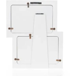 ZEP Houten fotolijst Kepler 2Q 2 fotos 10x15 cm Wit