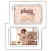 ZEP Houten fotolijst Kepler 2Q 2 fotos 10x15 cm Wit