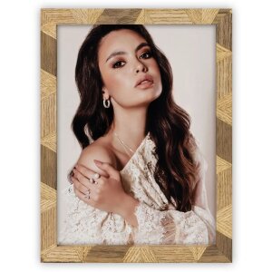 ZEP Houten fotolijst Lisbona 10x15 cm Natuurlijk Bruin...