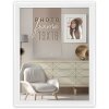 ZEP Houten lijst Aosta Wit 13x18 cm Glanzend oppervlak 1,4 cm lijstprofiel