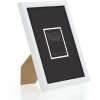 ZEP Houten lijst Aosta Wit 13x18 cm Glanzend oppervlak 1,4 cm lijstprofiel