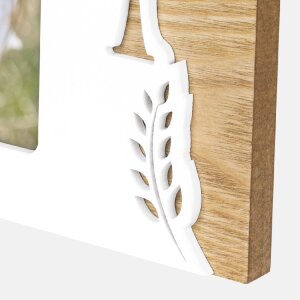 ZEP Manuela fotolijst 10x15 cm hout wit natuur