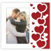 ZEP Houten fotolijst Rosalia 10x15 cm hart glitter displaystandaard