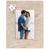 ZEP houten fotolijst Felicia 10x15 cm bruin ballon hartjes staand formaat