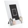 ZEP houten portretlijst Riviera 10x15 cm vintage wit met houten details