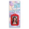 ZEP AR7R sleutelhanger rood voor fotos 3,5x4,5 cm Double Face rubber metalen ring