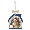 ZEP Koda B Houten decoratie met foto 6x6 cm om op te hangen