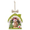 ZEP Koda C Houten decoratieve fotolijst 6x6 cm Kerstmotief om op te hangen