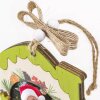 ZEP Koda C Houten decoratieve fotolijst 6x6 cm Kerstmotief om op te hangen