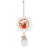 ZEP Karl C Houten decoratie met foto 7x7 cm om op te hangen
