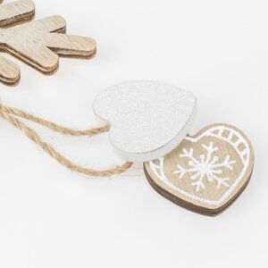 ZEP Erling C Houten decoratie met foto 7x7 cm om op te...