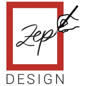 ZEP kerst fotolijst Heidi hout rood 10x15 cm winter design