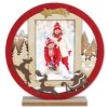 ZEP kerst fotolijst Heidi hout rood 10x15 cm winter design
