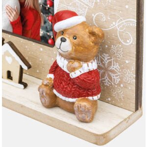 ZEP LS7546 Alpbach houten fotolijst 10x15 cm kerstdecoratie
