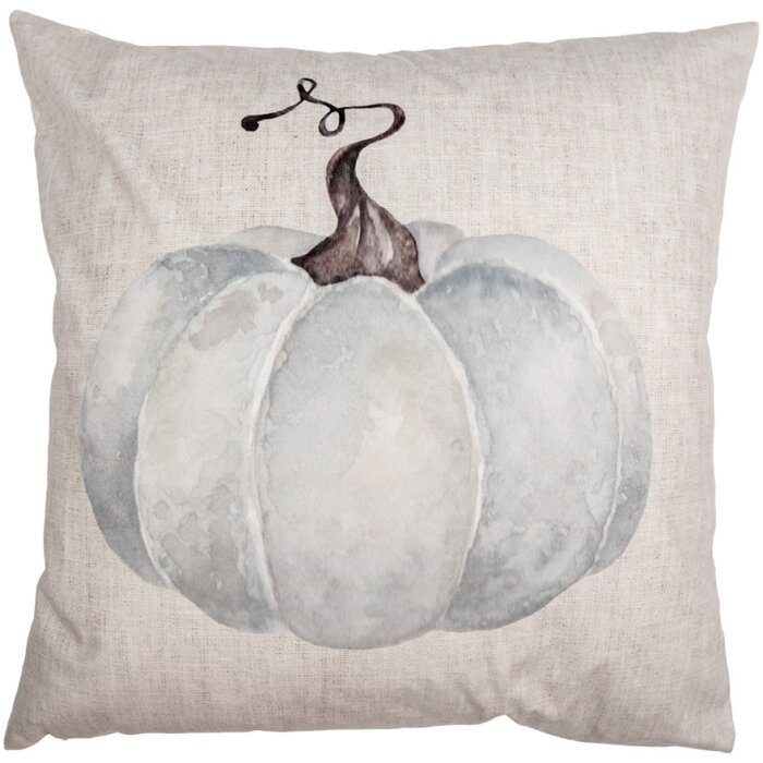 Clayre & Eef CSP21 Kussenhoes Beige Grijs Landelijke Stijl 45x45 cm