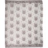 Clayre & Eef GTW60-1 Plaid Beige Bruin 130x180 cm Landelijke stijl