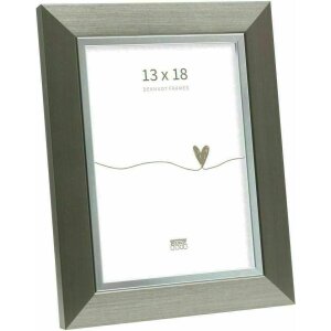 Deknudt S45VD1 fotolijst kunststof zilver 13,0 x 18,0 cm