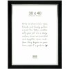 Deknudt S45VH2 Fotolijst Kunststof Zwart 30,0x40,0 cm