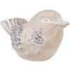 Clayre & Eef 6TE0541 Bloempot Vogel Beige Bruin 25x14x14 cm Landelijke stijl