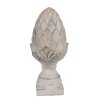 Clayre & Eef 6TE0545L Decoratie Dennenappel Steen Grijs Ø 17x39 cm