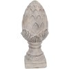 Clayre & Eef 6TE0545M Decoratieve Dennenappel Steen Grijs Ø 14x33 cm