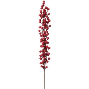 Clayre & Eef 65850 Decoratieve tak rode...