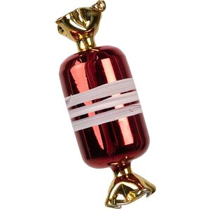 Clayre & Eef 6GL4647 Kerstboom kerstbal glas rood...
