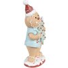 Clayre & Eef 6PR4270 Decoratie Peperkoekman Beige Groen 11x8x25 cm