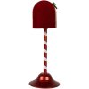 Clayre & Eef 6Y5624 Brievenbus rood ijzer 16x12x32 cm