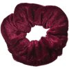 Juleeze JZCO0027 Haarband Ø 10 cm Bordeaux fluweel voor dik lang haar