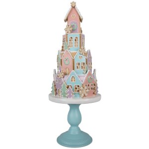Clayre & Eef 5PR0136 Decoratief Huis Pastelkleuren...