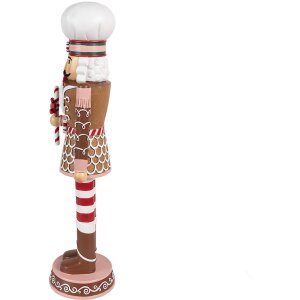 Clayre & Eef 6PR4256 Decoratie Notenkraker Bruin Roze...