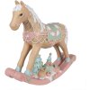 Clayre & Eef 6PR4260 Decoratief Hobbelpaard Beige 41x10x37 cm Polyresin Landhuis