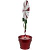 Clayre & Eef 6Y5627 Decoratie Lolly Rood Metaal 12x9x31 cm
