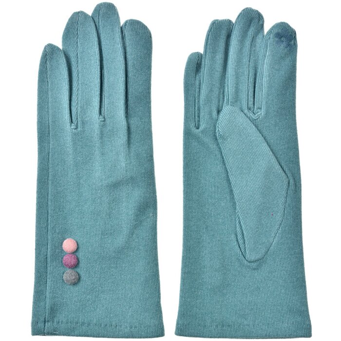 Juleeze JZGL0099 Handschoenen wintergroen 9x23x1 cm polyester