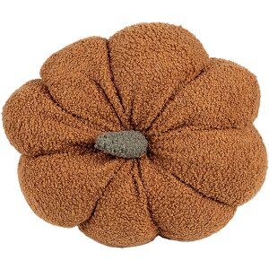 Clayre & Eef KG033.008CH Pompoenkussen herfstbruin Ø 28x18 cm gevuld