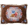 Clayre & Eef KG039.003 Sierkussen gevuld bruin roze 70x50x6 cm