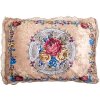 Clayre & Eef KG039.005 Sierkussen Barok Beige Roze 70x50x6 cm Synthetisch