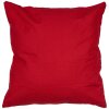 Clayre & Eef KT021.355 Kussenhoes Rood Wit Kerstmotief 45x45 cm Polyester