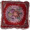 Clayre & Eef KT030.055 Kussenhoes Rood Paars Barok 55x55 cm