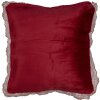 Clayre & Eef KT030.055 Kussenhoes Rood Paars Barok 55x55 cm