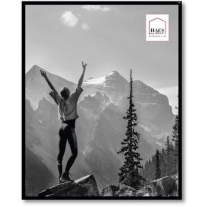 Haes Deco kunststof fotolijst EF7B Easy Frame Zwart 40x50...