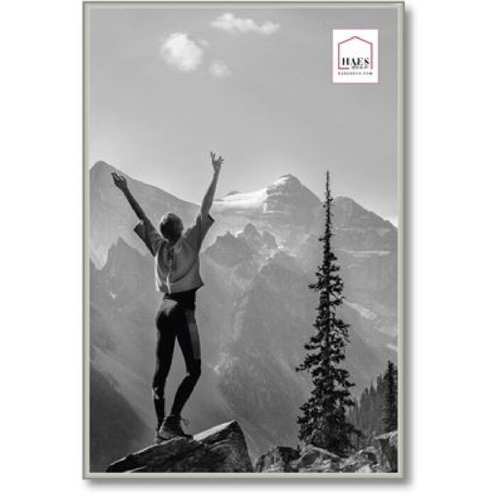 Haes Deco kunststof fotolijst EF9S Easy Frame Zilver 40x60 cm