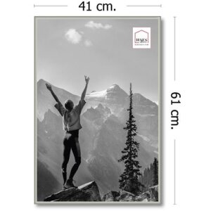 Haes Deco kunststof fotolijst EF9S Easy Frame Zilver 40x60 cm