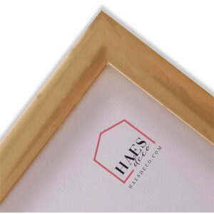 Haes Deco kunststof fotolijst EF8G Easy Frame Goud 50x70 cm voor wandmontage