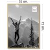 Haes Deco kunststof fotolijst EF8G Easy Frame Goud 50x70 cm voor wandmontage